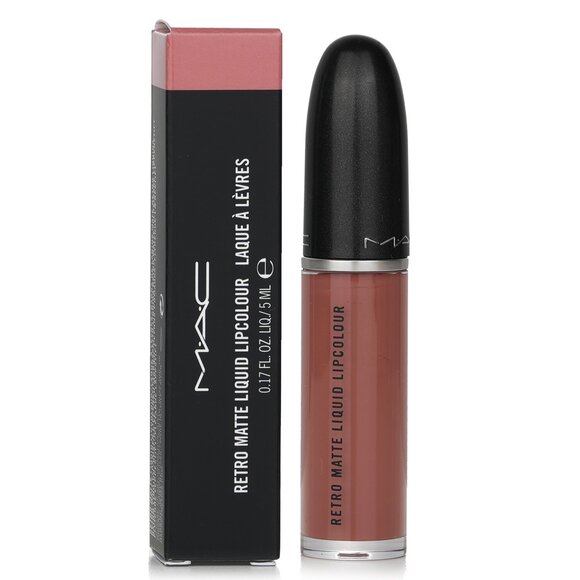 MAC Retro Matte Liquid Lipcolour #121 Burnt Spice Creamy Dirty Rose 5ml/0.17oz - Picture 1 of 4